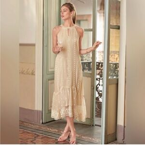 Sundance Cream Maxi Dress